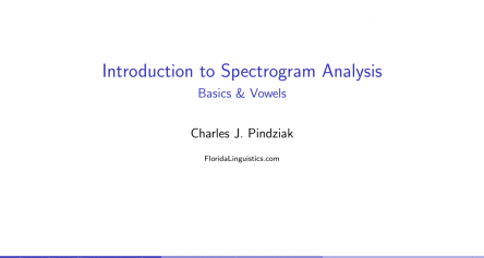 Introduction to Spectrogram Analysis